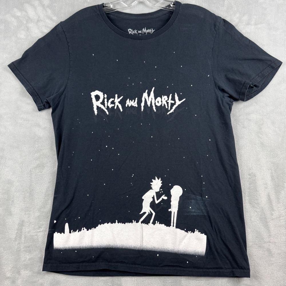 Rick and‎ Morty Adult Swim Lootwear EXCLUSIVE Crate Black T Shirt Size Medium